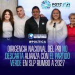 El PRI no descarta alianza con el Partido Verde rumbo a las elecciones de 2027 en San Luis Potosí