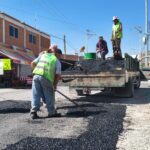 ÁREA OPERATIVA APLICA BACHEO Y CONTRIBUYE AL BIENESTAR EN COLONIAS Y COMUNIDADES DE SOLEDAD