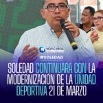 Soledad de Graciano Sánchez continuará con la modernización de la Unidad Deportiva 21 de Marzo