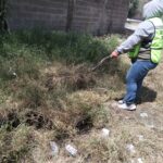 Villa de Pozos mantiene labores de poda y limpieza en áreas verdes de fraccionamientos