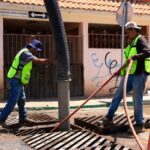 VILLA DE POZOS REALIZA EL DESAZOLVE Y MANTENIMIENTO DEL DRENAJE