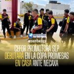 Cefor Promotora San Luis debuta en la Copa Promesas como local ante Necaxa