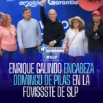 Enrique Galindo encabeza el Domingo de Pilas 238 en la colonia FOVISSSTE