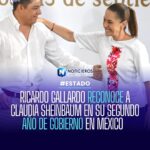 Ricardo Gallardo asiste al Segundo Informe de Gobierno de Claudia Sheinbaum y resalta coordinación con la Federación