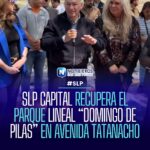 SLP Capital Recupera el Parque Lineal Domingo de Pilas en Avenida Tatanacho con Nueva Iluminación