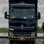 Agentes de la Guardia Civil Municipal de Soledad recuperan camión robado en Palma de la Cruz