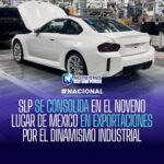 SLP SE CONSOLIDA EN EL NOVENO LUGAR DE MÉXICO EN EXPORTACIONES POR EL DINAMISMO INDUSTRIAL