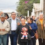 Vecinos de Los Gómez agradecen el inicio de la pavimentación de la calle Rioverde