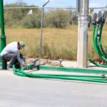 Villa de Pozos rehabilitó 80 luminarias en la calle 16 de Septiembre y la calle Placita